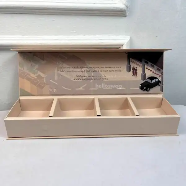 Gift Box Packaging Magnetic With Partition 7