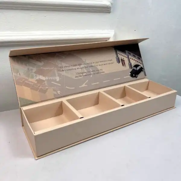 Gift Box Packaging Magnetic With Partition 9