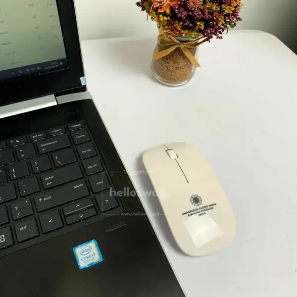 Souvenir Elektronik Mouse Wireless Dengan Custom Logo 5