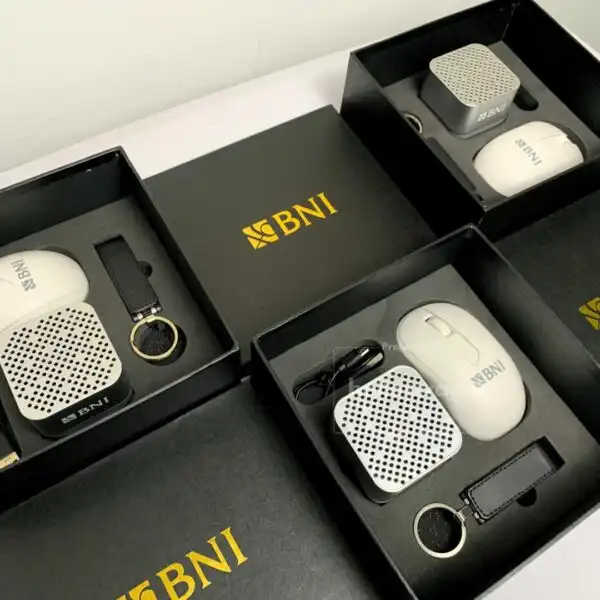 Souvenir Elektronik Mouse Wireless Dengan Custom Logo 7