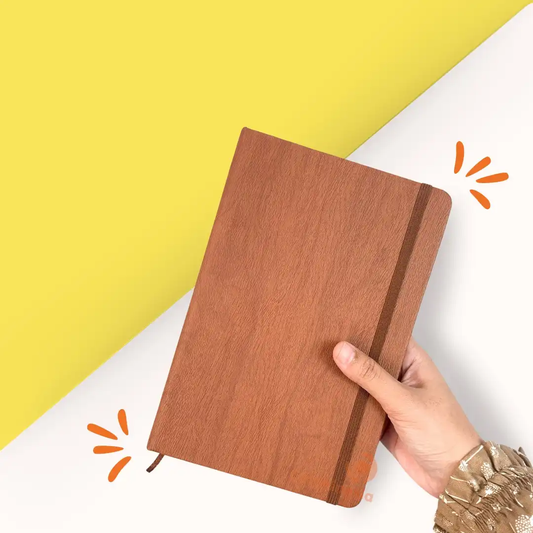 buku agenda wood series helloswag 2