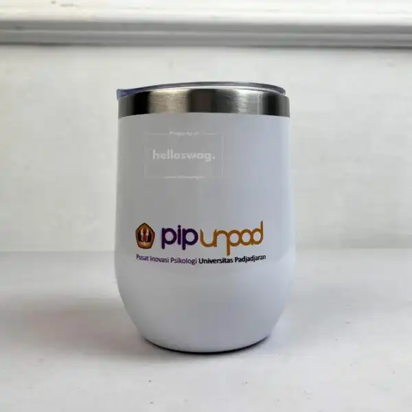 Botol Tumbler Model Bulat Egg Dengan Custom Logo Perusahaan 7