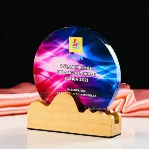 Shop Plakat Dengan Bahan Kombinasi Kayu dan Akrilik Dengan Model dan Desain Beragam Untuk Souvenir Acara 10