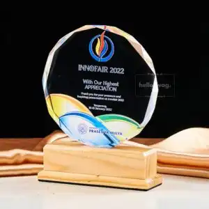 Shop Plakat Dengan Bahan Kombinasi Kayu dan Akrilik Dengan Model dan Desain Beragam Untuk Souvenir Acara 5