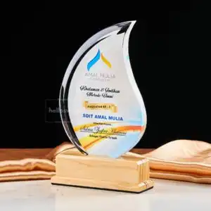 Shop Plakat Dengan Bahan Kombinasi Kayu dan Akrilik Dengan Model dan Desain Beragam Untuk Souvenir Acara 6