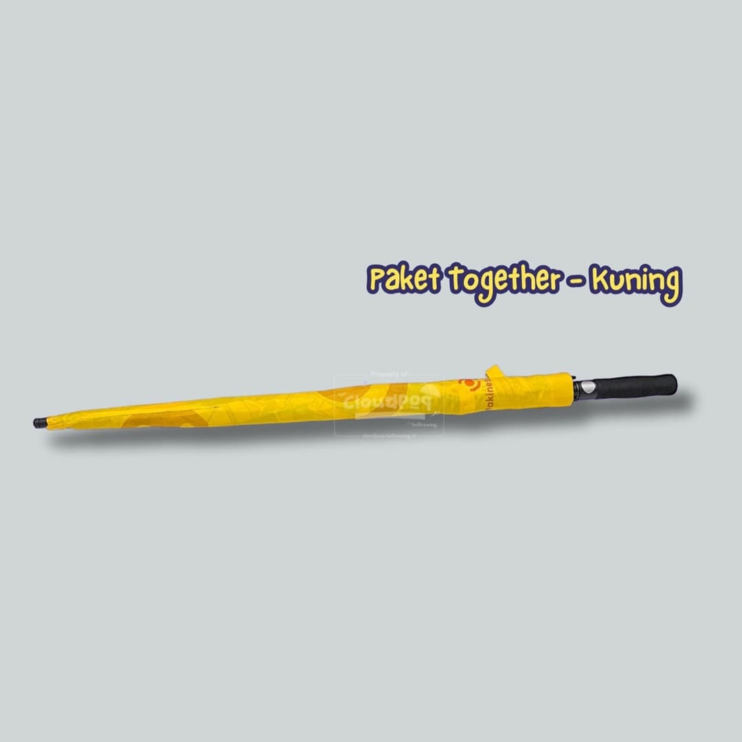 Paket Together Payung Golf Cloudpop Kuning 1