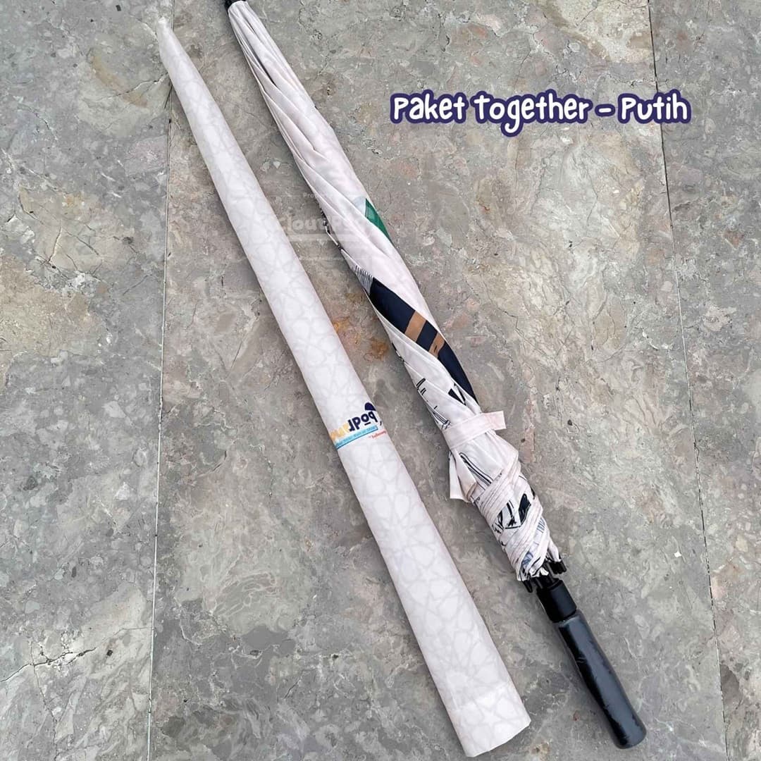 Paket Together Payung Golf Cloudpop Putih 1