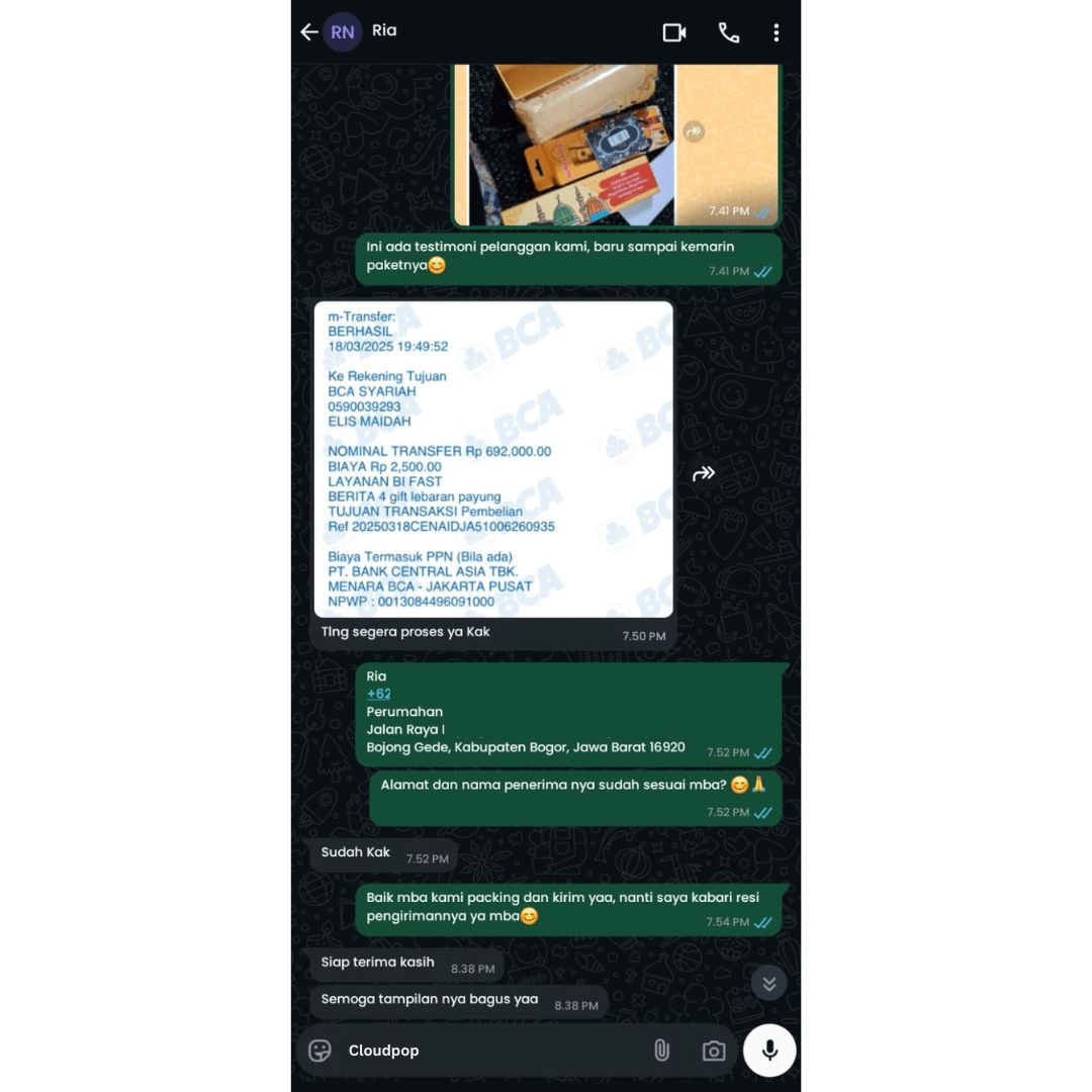 Testimoni Cloudpop 6 Optimasi