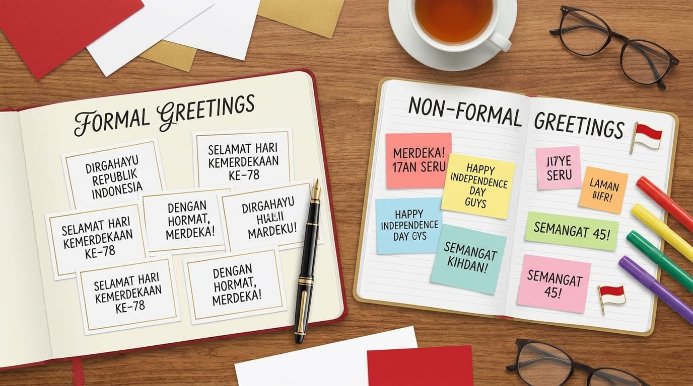 15 Ucapan 17 Agustus yang Formal dan Nonformal 15 Ucapan 17 Agustus yang Formal dan Nonformal