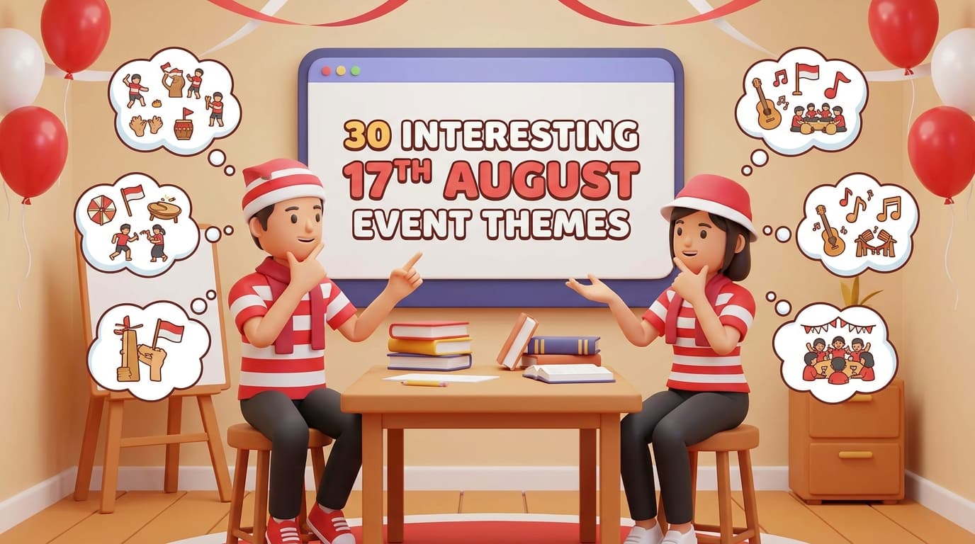 30 Tema Acara 17 Agustus yang Menarik