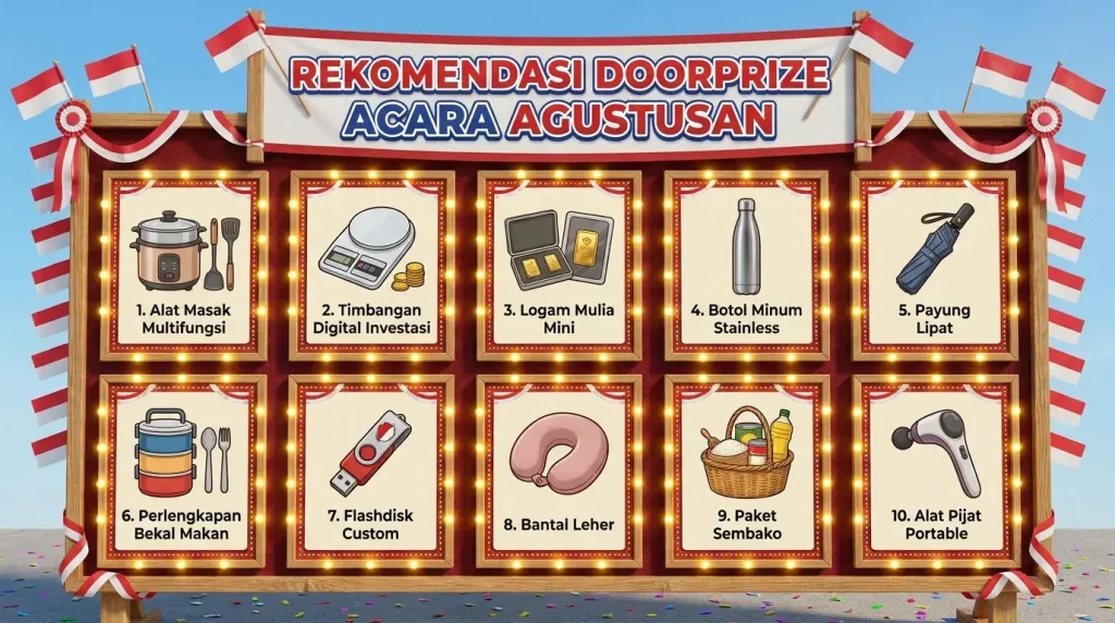Rekomendasi Doorprize untuk Acara Agustusan