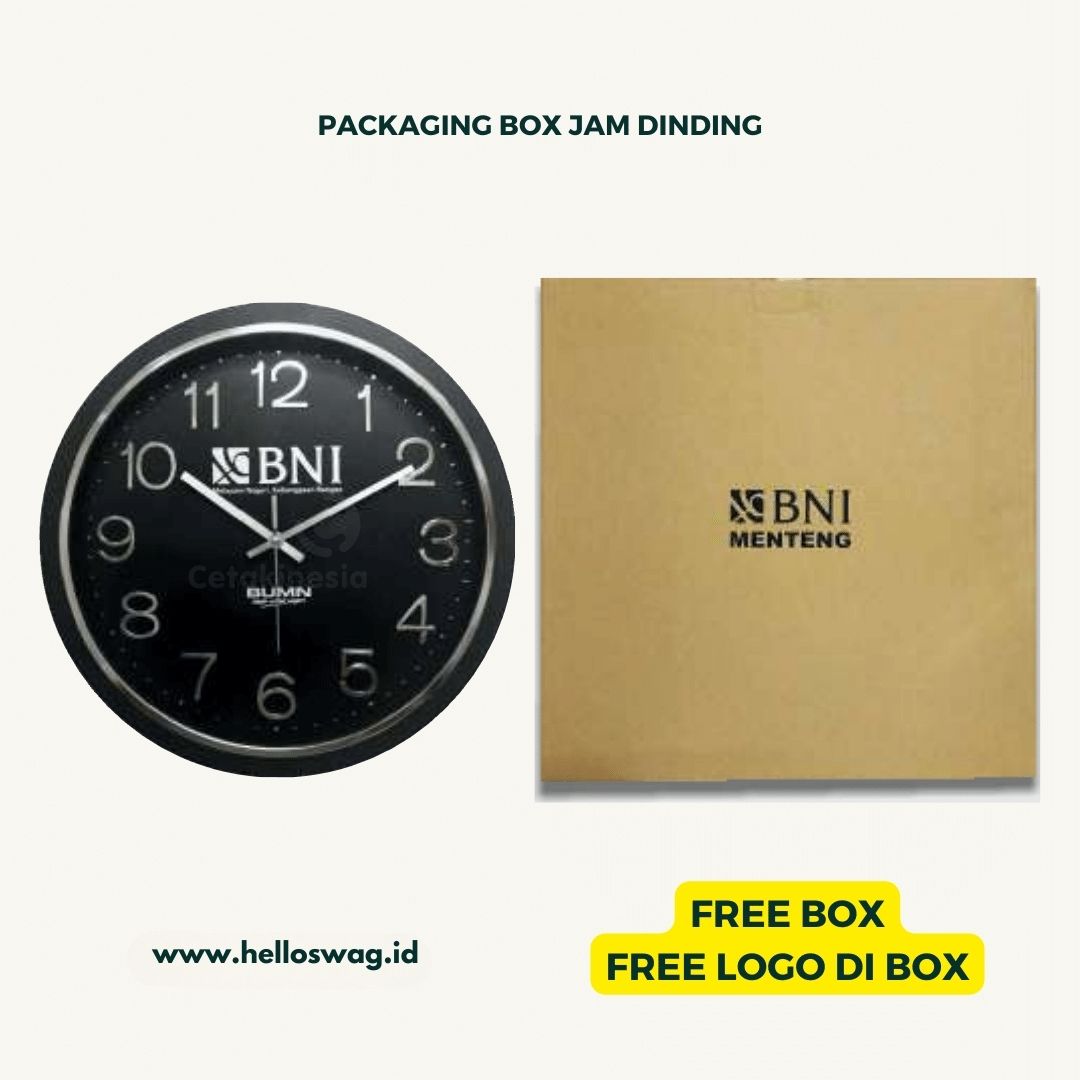 Souvenir Jam Dinding Dengan Model Beragam dan Custom Desain 1